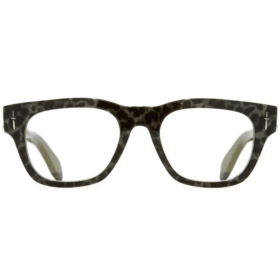 Opticals * | The Great Frog "Crossbones" Square Glasses-Leopard On Black