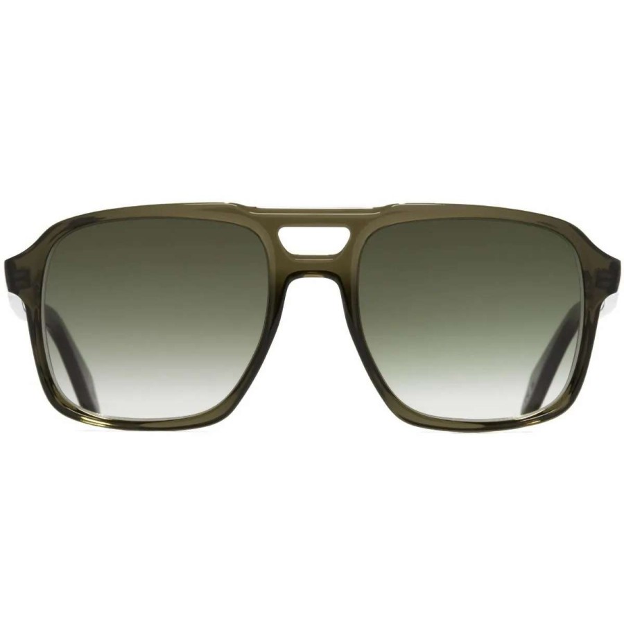 Sunglasses * | 1394 Aviator Sunglasses-Olive