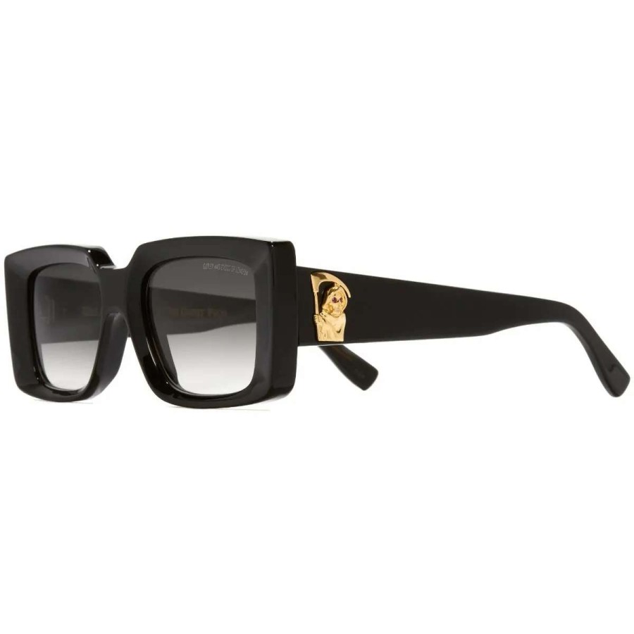 Sunglasses * | The Great Frog "Mini Reaper" Limited Edition Square Sunglasses-Black