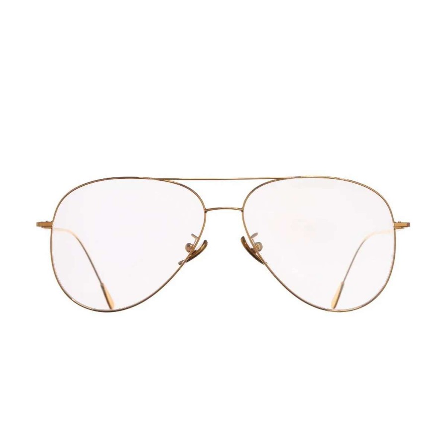 Opticals * | 1266 Plated Optical Aviator Glasses