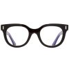 Opticals * | 1304 Optical Round Glasses-Purple On Black