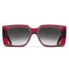 Sunglasses * | The Great Frog "Mini Reaper" Square Sunglasses-Bordeaux