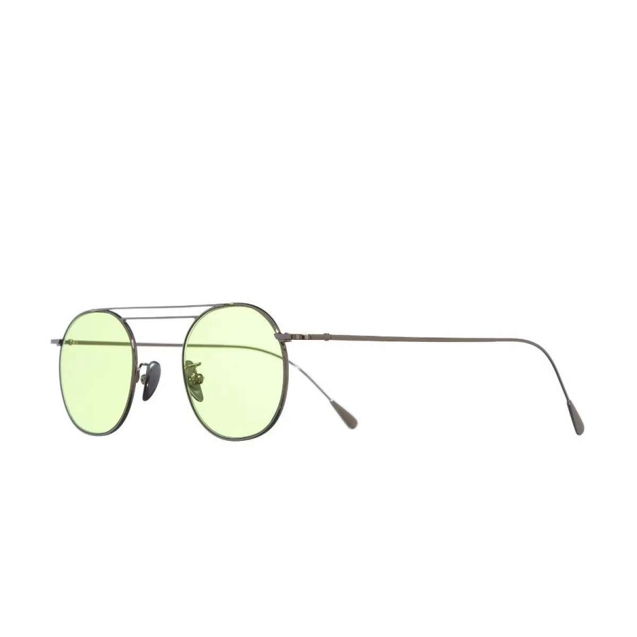 Sunglasses * | 1268 Palladium Plated Round Sunglasses