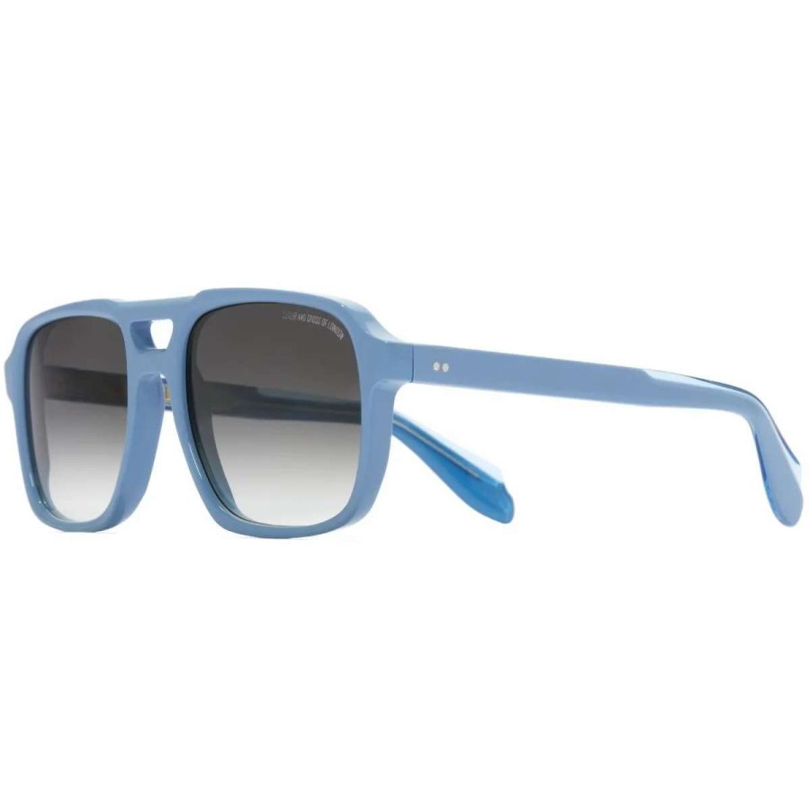 Sunglasses * | 1394 Colour Studio Aviator Sunglasses-Solid Light Blue