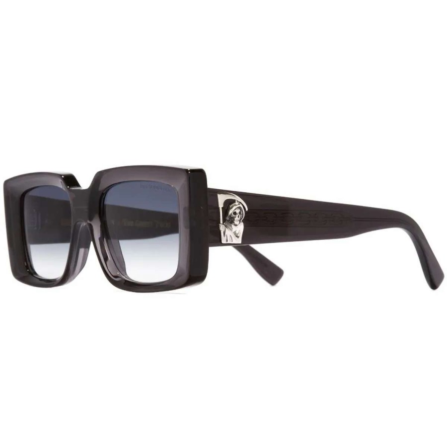 Sunglasses * | The Great Frog "Mini Reaper" Square Sunglasses-Dark Grey