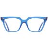 Opticals * | 1346 Colour Studio Cat-Eye Optical Glasses-Blue Crystal