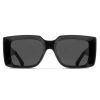 Sunglasses * | The Great Frog "Mini Reaper" Square Sunglasses-Black