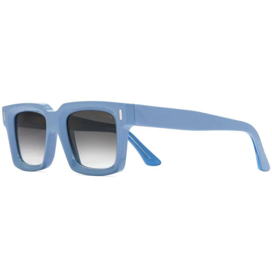 Sunglasses * | 1386 Colour Studio Square Sunglasses-Solid Light Blue