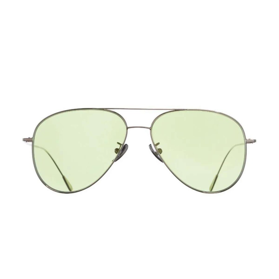 Sunglasses * | 1266 Palladium Plated Aviator Sunglasses